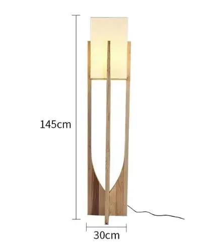 lampadaire sur pied bois flotté