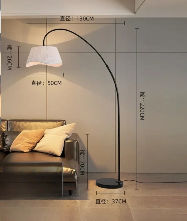 lampadaire contemporain