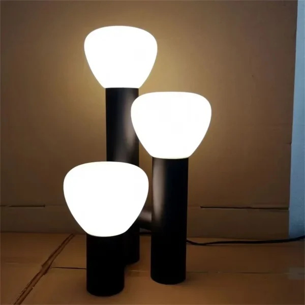 lampadaire bois flotté