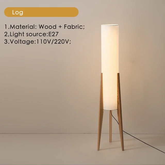 lampadaire bois